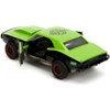 1967 Chevrolet Camaro "Teenage Mutant Ninja Turtles" Black and Green (Dirty) "Hollywood Rides" 1/32 Diecast Model Car by Jada - 4 of 4