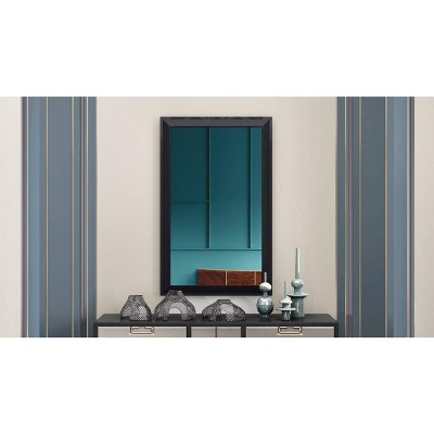 Whiteline Modern Living Abrazo Mirror, Black