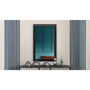 Whiteline Modern Living Abrazo Mirror, Black - 1 of 4