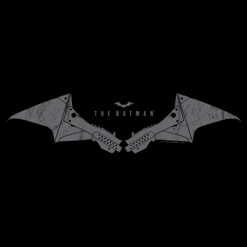 Boy's The Batman Batarang Logo T-Shirt, 2 of 6