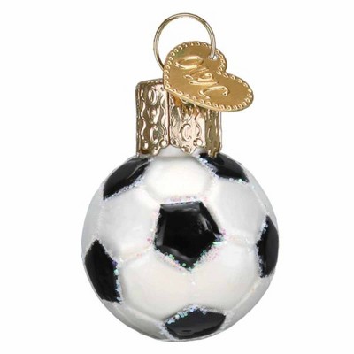 Old World Christmas 1.5 Inch Mini Soccer Ball Gumdrops Collection Sports Tree Ornaments
