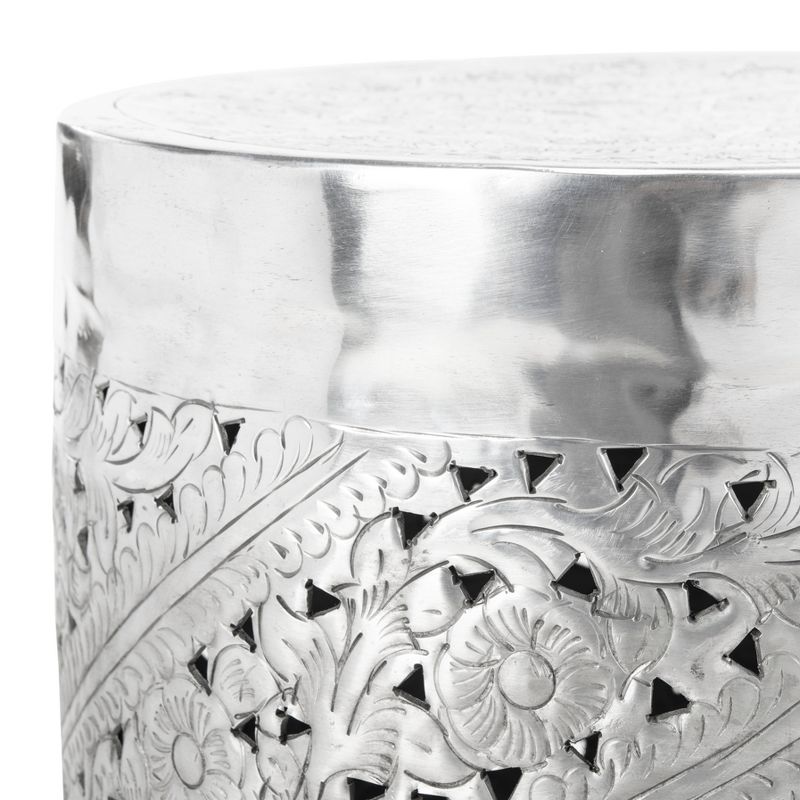 Adrien End Table - Silver - Safavieh., 2 of 6
