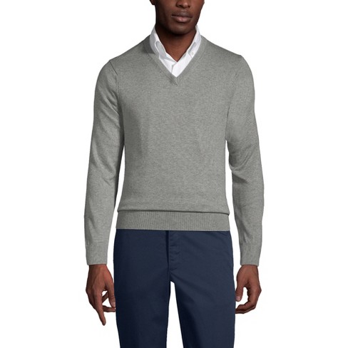 Lands end men's cotton sweaters sale