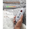 Heated Blanket Throw Twin Queen King, Waffle Weave Electric Throw Blanket Fast Heating with LCD Controller, Auto Off, ETL Certified, Machine Wash - 4 of 4