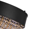 CWI Lighting Medina 10 Light Drum Shade Chandelier With Black Finish - 4 of 4