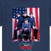 Men's - The Beatles - The First U.S. Visit American Flag Short Sleeve Graphic T-Shirt - 2 of 4