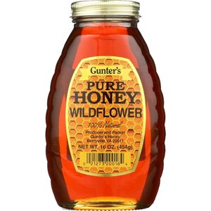 Gunters Pure Wildflower Honey - 12 pack, 16 oz - 1 of 3