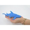 Collectible Wildlife Gifts | Shark, Blue Shark, High Quality, Hand Painted, Soft Rubber, Requiem Shark, Realistic, Toy, Model, Gift,  7" CWG307 B382 - 2 of 4
