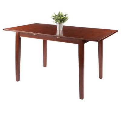 Winsome Transitional Walnut Extendable Dining Table