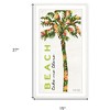 HomeRoots Beach Take Me There White Framed Print Wall Art - 3 of 4