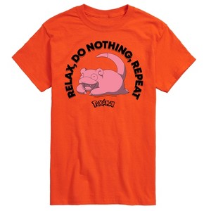 Men's - Pokémon - Relax, Do Nothing Short Sleeve Graphic T-Shirt - 1 of 4