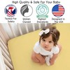 Sweet Jojo Designs Baby Boy, Girl, Unisex/Gender Neutral 3pc Baby Crib Bedding Set Boho Sun White and Mustard Yellow - 3 of 4