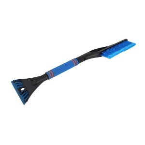 Unique Bargains Universal Car Ice Scraper Brush with Broom SUV Snow Frost Remover for Car Truck Plastic - 1 of 4