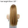 Unique Bargains Women's Fluffy Afro Long Hair Hair Extensions High Temperature Fiber 22IN 1 Pc - 4 of 4