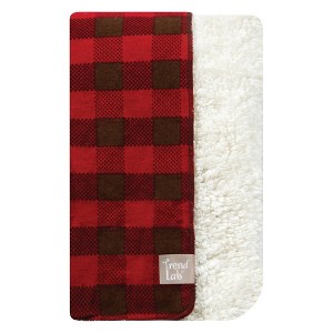 Trend Lab Northwoods Buffalo Check Receiving Blanket
