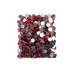 John Bead 500-Piece 10mm (SS45) Red Acrylic Round Flat Back Rhinestones - 2 of 4