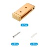 Unique Bargains Aluminum Alloy Folding Space-Saving Design Coat Hooks - 3 of 4