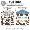 Big Dot of Happiness My First Rodeo - Little Cowboy 1st Birthday Party Game Pickle Cards - Pull Tabs 3-in-a-Row - Set of 12 - 4 of 4