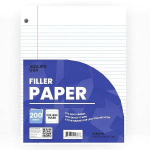 20073: College Ruled Filler Paper, 200 Sheets (24 Packs) - 1 of 4
