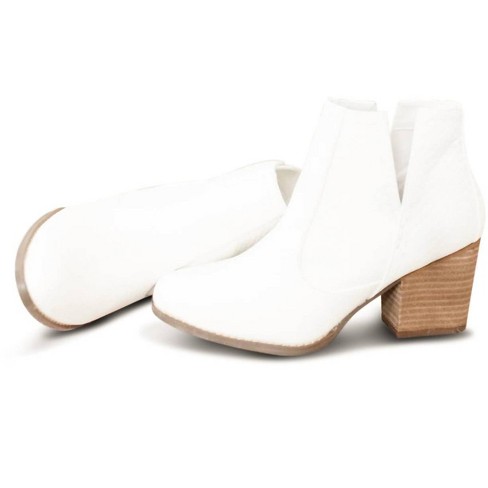 Not Rated Women s Tarim Bootie Size 6 White
