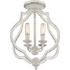 Quoizel Lighting O'Keefe 4 - Light Semi-Flush Mount in  Antique White - 3 of 4