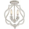 Quoizel Lighting O'Keefe 4 - Light Semi-Flush Mount in  Antique White - image 3 of 4