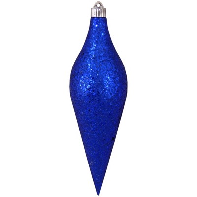 Christmas by Krebs Royal Blue Shatterproof Christmas Long Drop Ornament 12.5" (320mm)