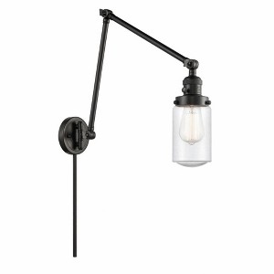 Dover - 1 Light Double Extension Swing Arm Wall Sconce In Traditional Style-30.75 Inches Tall and 4.5 Inches Wide - 1 of 1
