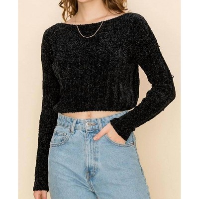 Women's Crop It Sweater - 124 Voltaire
