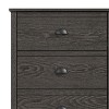 Galano Geodarno 6 Drawer Dresser (Interlock) - Dark Grey Oak - 3 of 4