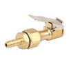 Unique Bargains Car Tire Chuck Clip Air Inflator Compressor Pump Adapter Accessories Gold Tone - 4 of 4