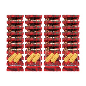 Walkers Pure Butter Shortbread Cookies - Case of 24/1.4 oz - 1 of 4