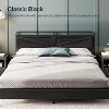 Wooden Panel Headboard, King Headboard, Minimalist Head Board with Metal Frame, Height Adjustable - 4 of 4