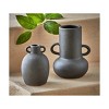 TAG Kuro Large Black Ceramic Decorative Vase - Novelty Home Accent, 7.09" H x 5.91" L x 5.12" W, Not Water Tight, Wipe Clean - 2 of 2