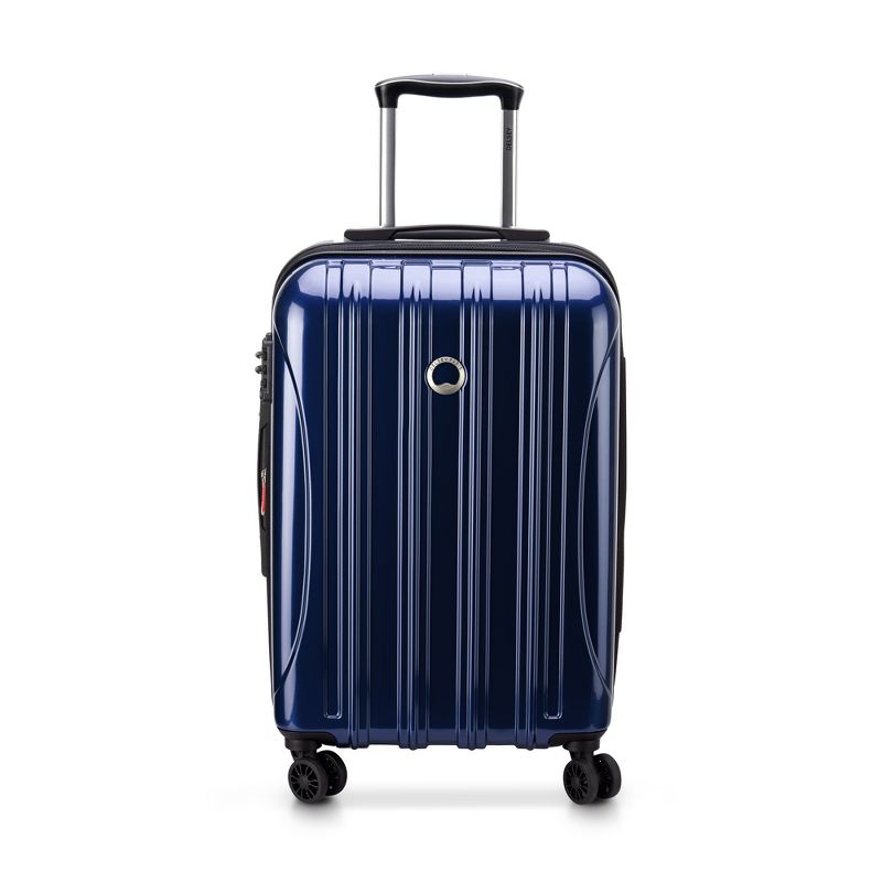 DELSEY Paris Aero Expandable Hardside Carry On Spinner Suitcase - Blue, 4 of 13