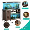 55-75 Gallon Fish Tank Stand Heavy Duty Metal Aquarium Stand with Cabinet - 3 of 4