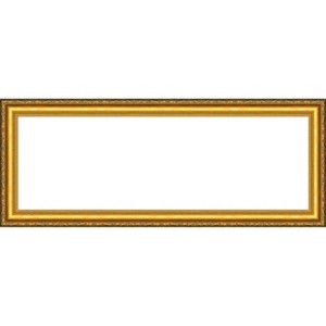 Amanti Art Colonial Embossed Gold Framed Dry Erase Magnetic Board - 1 of 4