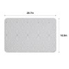 VECELO Front Door Mat Welcome Mat, Absorbent Muddy Kitchen Rugs, Non-Slip Rubber Backing Doormat - 3 of 4
