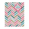 Small Glittered Chevron Gift Bag - Spritz™ - 2 of 2