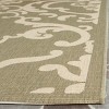 Courtyard CY2663 UV & Stain Resistant Non-Shedding Power Loomed Indoor/Outdoor Rugs - Safavieh - 4 of 4