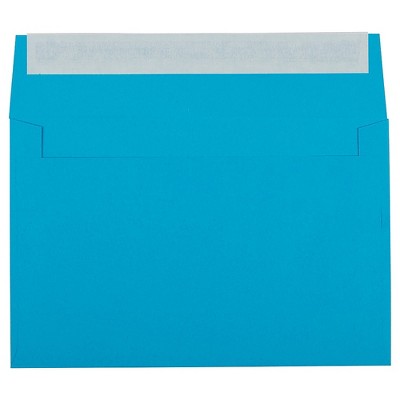 JAM Paper A9 Invitation Envelopes w/Peel & Seal Closure 5 3/4x8 3/4 BE Recycle 1534200B