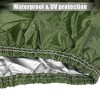 Unique Bargains Green Waterproof Outdoor Sun Rain Resistant Golf Cart Protective Cover Polyester Fabric - 4 of 4