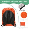 Unique Bargains Waterproof Backpack Rain Cover with A Carry Pouch for Hiking/Biking 1 Pc - 2 of 4
