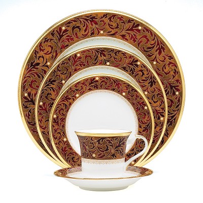 Noritake Xavier Gold 5-Piece Place Setting