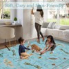 Washable Insect Runner Rug for Bedroom Kitchen Non Slip Rugs Whimsical Fantasy Boho Indoor Ultra Soft Rugs - 2 of 4
