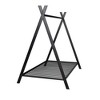 Twin Size Metal Floor Play House Bed with Slat for Kids - 4 of 4