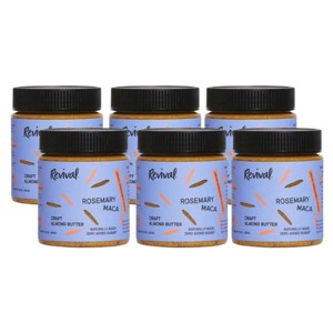 Revival Food Co. Rosemary Maca Craft Almond Butter - Case of 6/10 oz - 1 of 3
