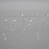 200ct LED Philips Heavy Duty Incandescent Indoor/Outdoor Icicle Lights with White Wire - 3 of 4