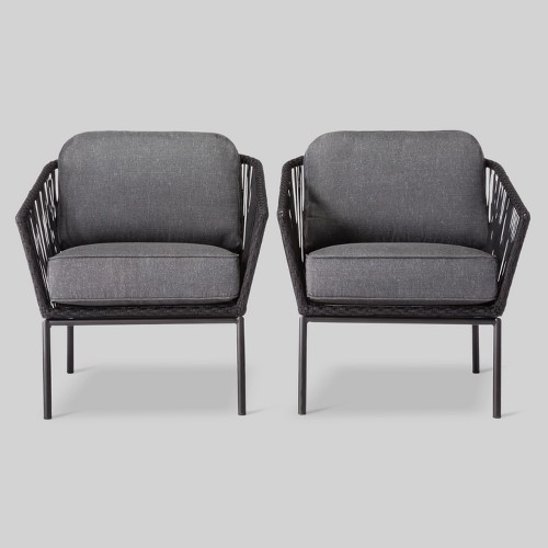 Project 62 2 pack patio best sale club chairs