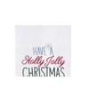 C&F Home Christmas "Have a Holly Jolly Christmas" Sentiment Penguin Cotton Flour Sack Kitchen Dish Towel   27L x 18W in. - 2 of 4